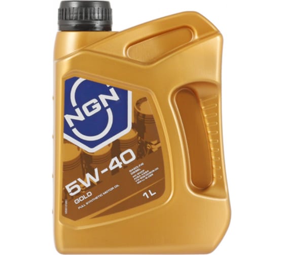 Масло синтетическое NGN SAE 5W40 SN/CF GOLD 1л