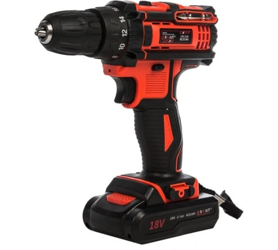 Дрель аккумуляторная BRAIT BCD18N
