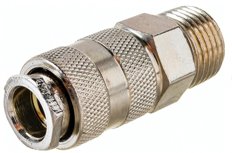 Быстросъемное соединение с наружной резьбой 1/2" блистер