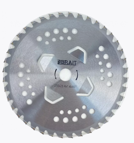 Нож мет. 40-зуб. 255х1,4х25.4мм BR-T43-40T