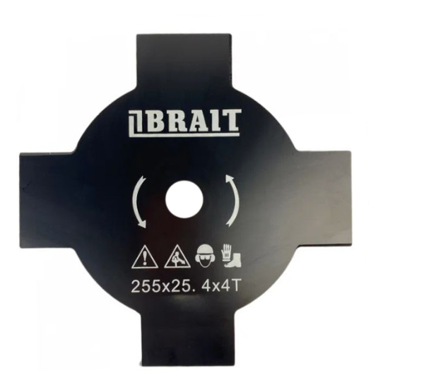 Нож мет. 4-зуб. 255х1,4х25,4мм BR-T43-4T