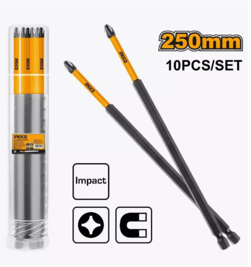 Бита Ph2х250, ударная (10 шт) INDUSTRIAL INGCO SDBIM11PH2103