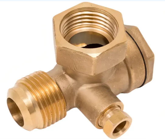 Обратный клапан для компрессора резьба наружная и внутр. F1/2"XM1/2"