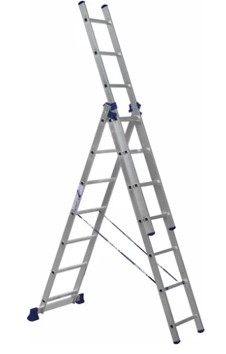 Лестница Алюмет 3* 7 алюминиевая