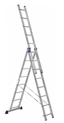 Лестница Алюмет 3* 8 алюминиевая