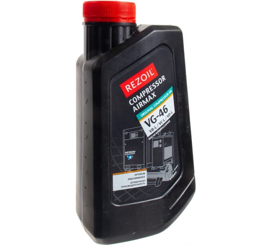 Масло REZOIL COMPRESSOR AIRMAX VG-46 компрессорное 0.946 л (12шт/кор) 420шт/пал