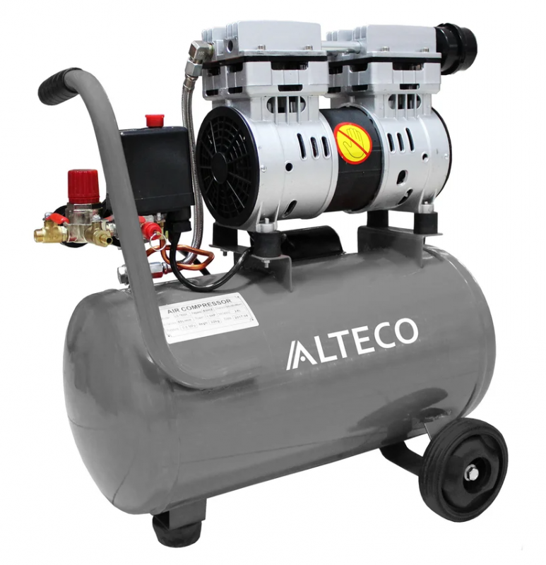 Безмасляный компрессор ALTECO 24L