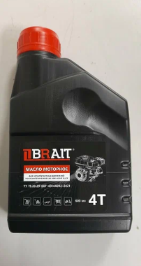 Масло BRAIT 4-Т SAE 10W-40 API SJ/CF полусинтетическое 0,6л