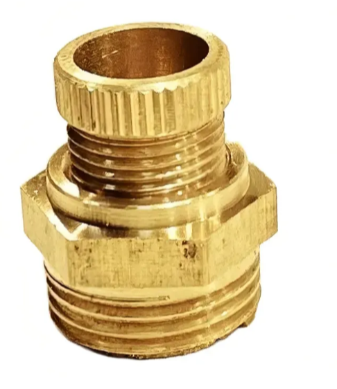 Аварийный клапан (заглушка) Pegas для сброса давления воздуха механический , для ресивера 3/8"