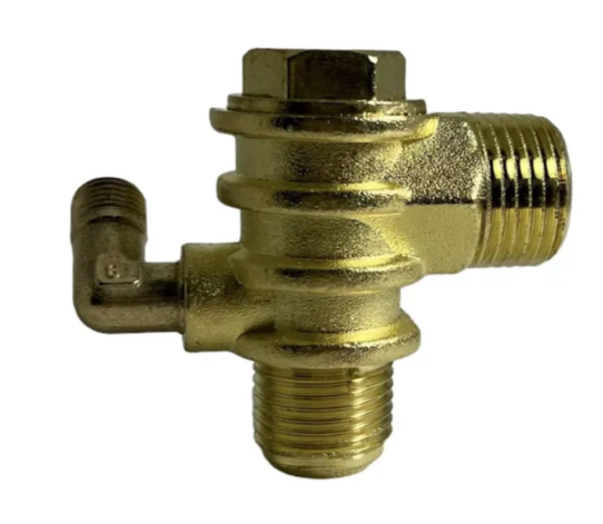 Обратный клапан для компрессора резьба наружная M1/2"XM1/2"+ уголок 1/8"