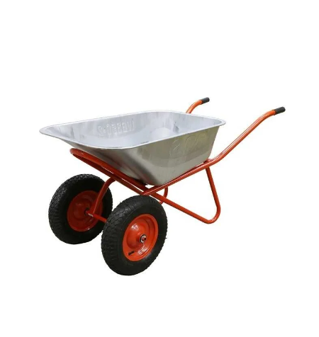 Тачка строительная ECO WB350-2 (130л, 350кг, 2 пневмоколеса 4.00-8)