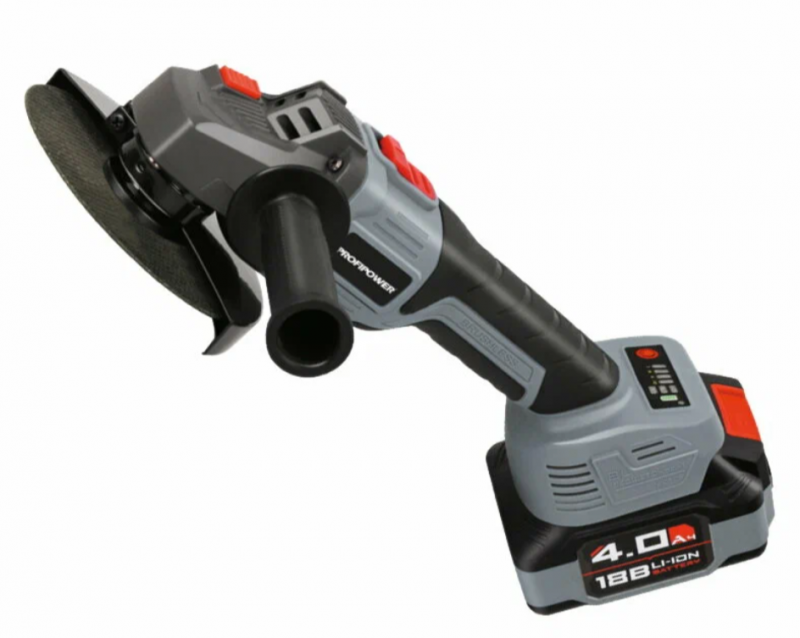 Машина угло-шлиф бесщеточная ProfiPower MKDGA-18V