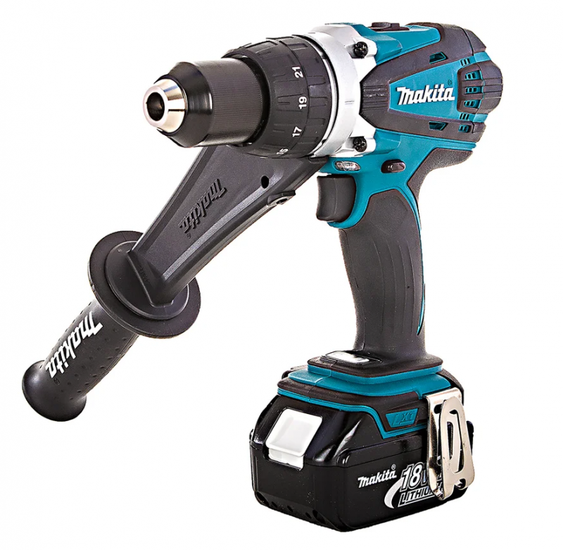 Аккумуляторная дрель-шуруповерт MAKITA DDF458RFE