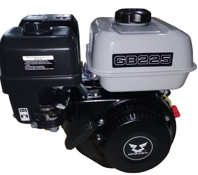 Двигатель бензиновый EVOline Zongshen GB 225 (S-тип)