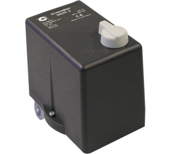 Прессостат MDR3/11 10А, 380В 4996111073, 4996111063 для поршневого компрессора СБ4/С-100.LB50