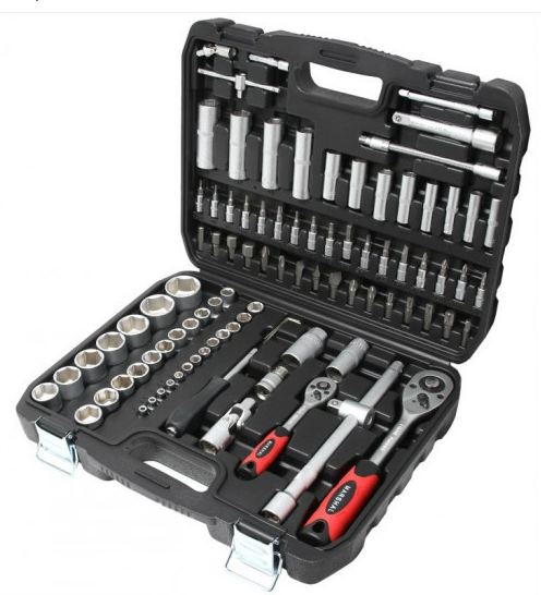 Набор инструментов MARSHAL 94 пр. 1/2", 1/4" (6гр.) (4-32мм) MT-494