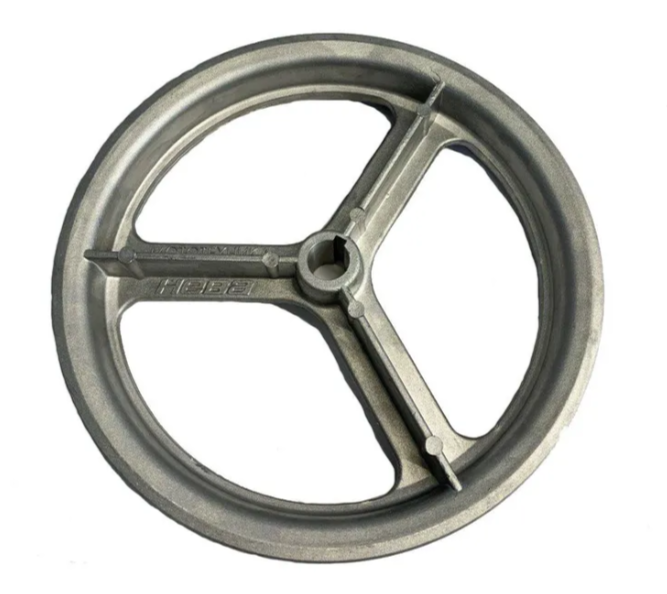 Шкив ведомый (большой) МБ-НЕВА (НОВ.ОБР.) 3 ЛУЧА алюм. (005.47.0761-11)